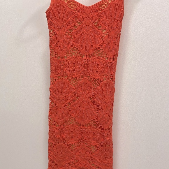 FREE PEOPLE | PEACH BODYCON DRESS
